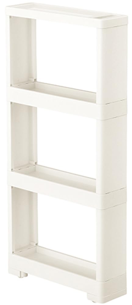 JEJアステージ リセ スーパースリムラック 4段 幅18cm×奥行40cm×高さ85cm すきま収納 スリムラック スリムストレージ