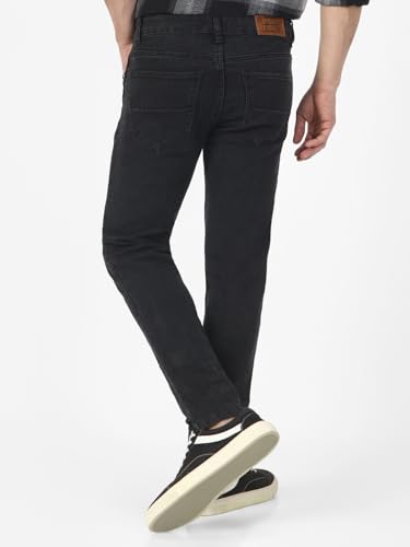 Image of Urbano Fashion Men's Regular Fit Mid Rise Washed Jeans Stretchable