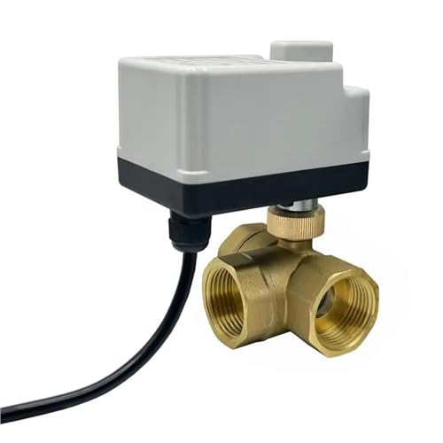 Vanne motorisée 3 voies laiton 1-1/2 pour automatiser un circuit