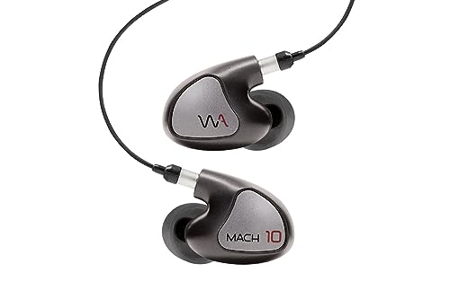 Westone Audio - Mach 10 Universal IEM Wired Earbuds - Single Driver Balanced Armature Professional Musician in Ear Monitor Earphones with Linum® BAX™ T2 Cable