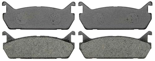 Plaquettes de frein ACDelco 17D458 arrière organiques Durastop pour disques de voiture