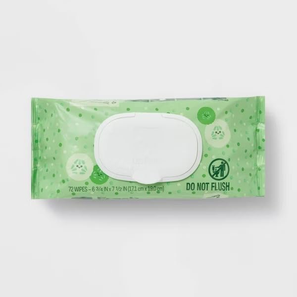 Miniatura 3 de Toallitas para bebés con aroma a pepino fresco, 3 paquetes (216 unidades en total)