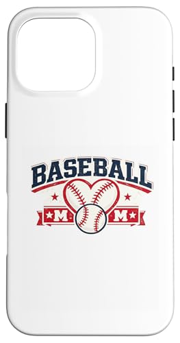 Proud Baseball Moms Squad Little Leagues Mom Loud Crazy �X�}�z�P�[�X iPhone 16 Pro Max �p