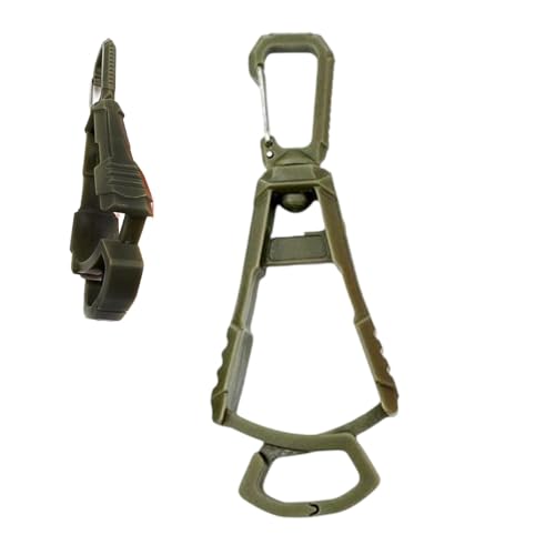 Clips para guantes de trabajo, guantes de trabajo, organizador multifuncional, clip para mitones de trabajo, portátil, práctico y estable, soporte de almacenamiento para entusiastas del aire libre y