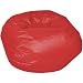 X Rocker Classic Bean Bag Chair Color: Red Matte