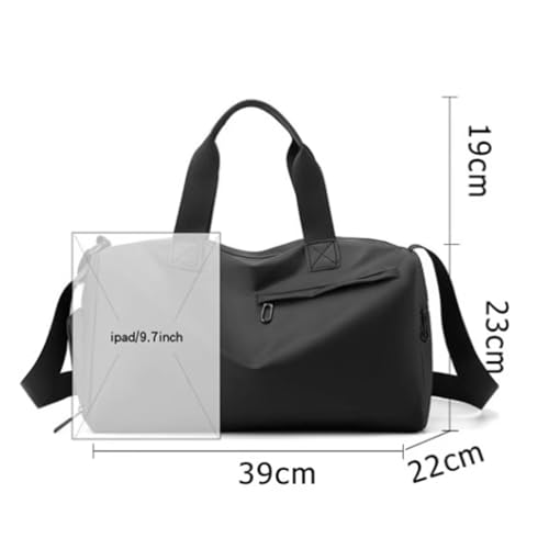 Travel Duffels Large Capacity Handheld Short Distance Swimming Lightweight Duffle Bag Travel Bag Business Travel Bag(Green)2