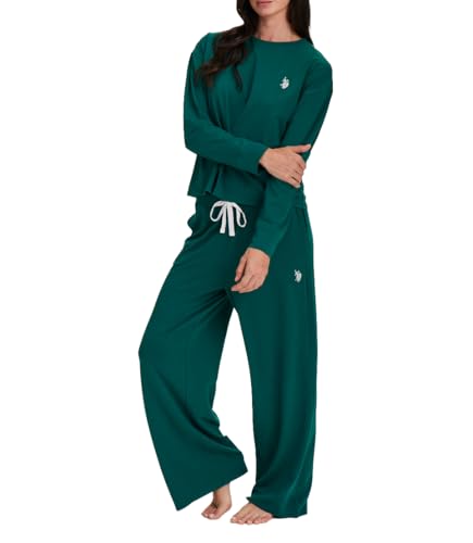 U.S. POLO ASSN. Lounge Sets for Women (Aventurine, S) | Tracksuit