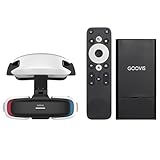 GOOVIS Art - Smallest 3D Cinema with Portable Media/Gaming Headset (Micro OLED) Next-Generation Open-Design Head-Mounted Display for Multitasking (White)