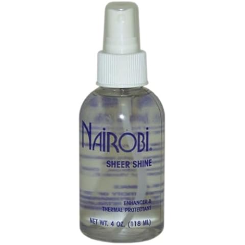 Nairobi Sheer Shine Thermal Protectant for Unisex, 4 Ounce Cover