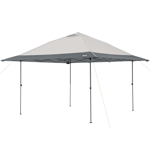 CORE 13 FT x 13 FT Instant Pop Up Canopy Tent | Portable Straight Leg Outdoor Gazebo Shelter with Wheeled Carry Bag | Perfect for Camping, Beach, Picnic, Backyards, BBQ, Tailgate, Patio and Party