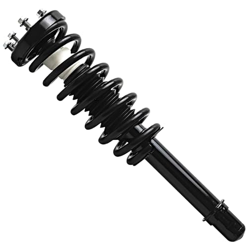 Image of Detroit Axle - 2 Front Struts for 2004 2005 2006 2007 2008 Acura TSX, Struts w /Coil Spring Replacement Suspension Quick Install Ready Shock Assembly