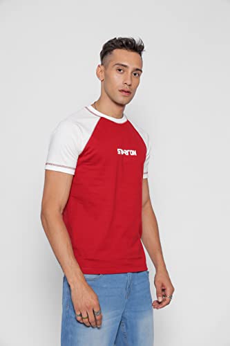 Image of Trendy Men's Round Neck T-Shirt Pure Pre Combed Cotton Bio-Washed 3D Print (STM-003)