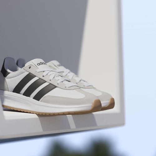 adidas Adidas Unisex-Kids Run 70s 2.0 Sportswear, White/Black/Grey, 5.5