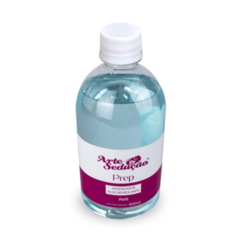 Prep Spray Higienizador 120ml + Refil 500ml Arte Sedução