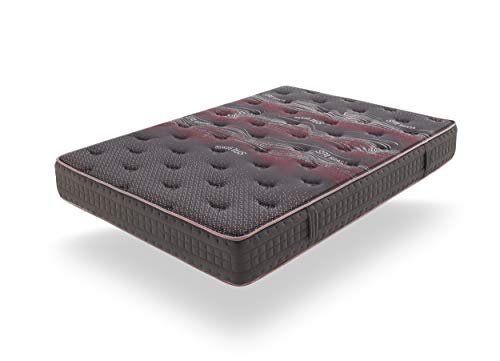 ECCOX - Matelas à mémoire de Forme Spa Sense - Hauteur 26 cm - Cœur Golden Plus HR Haute densité - Rembourrage Visco + Super Soft Tissu Spa Sense -...