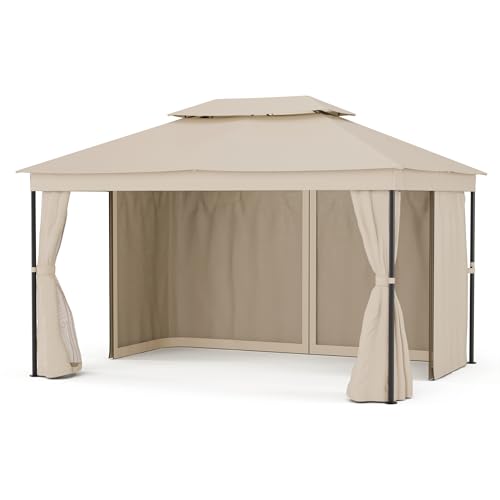 blumfeldt Mondo Dual Cenador 3x4 – Estructura Metálica Resistente...
