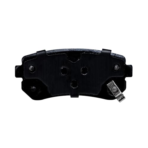 Image of Detroit Axle - Rear Brake Pads for Hyundai Elantra Sonata Tucson Accent Kia Sportage Cadenza Forte Koup Rio Rio5, Ceramic Brake Pads w /Hardware Replacement