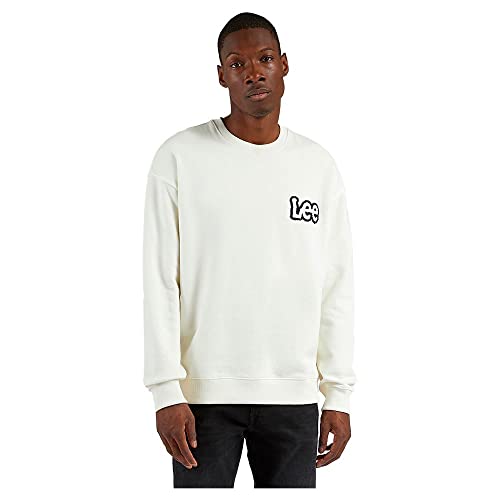 Lee Loose Crew SWS sweat homme col rond pull streetwear sport molleton