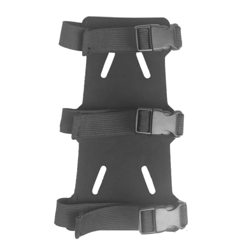 MAGARROW Bogenschießen Armschutz Unterarmschutz Leichter mit 3 verstellbaren Schnallenriemen (8 Zoll)