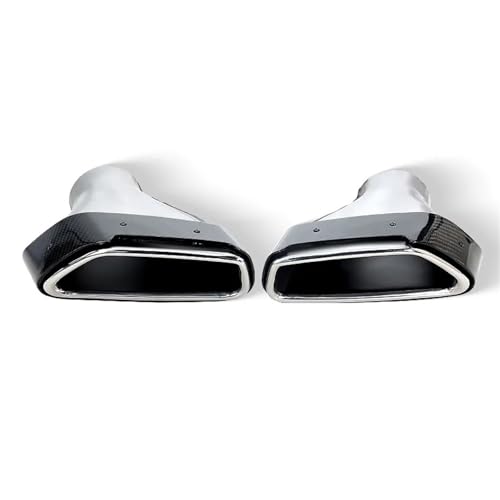 Tuyau d'échappement en carbone pour BMW G30 G38 style carré haut de gamme