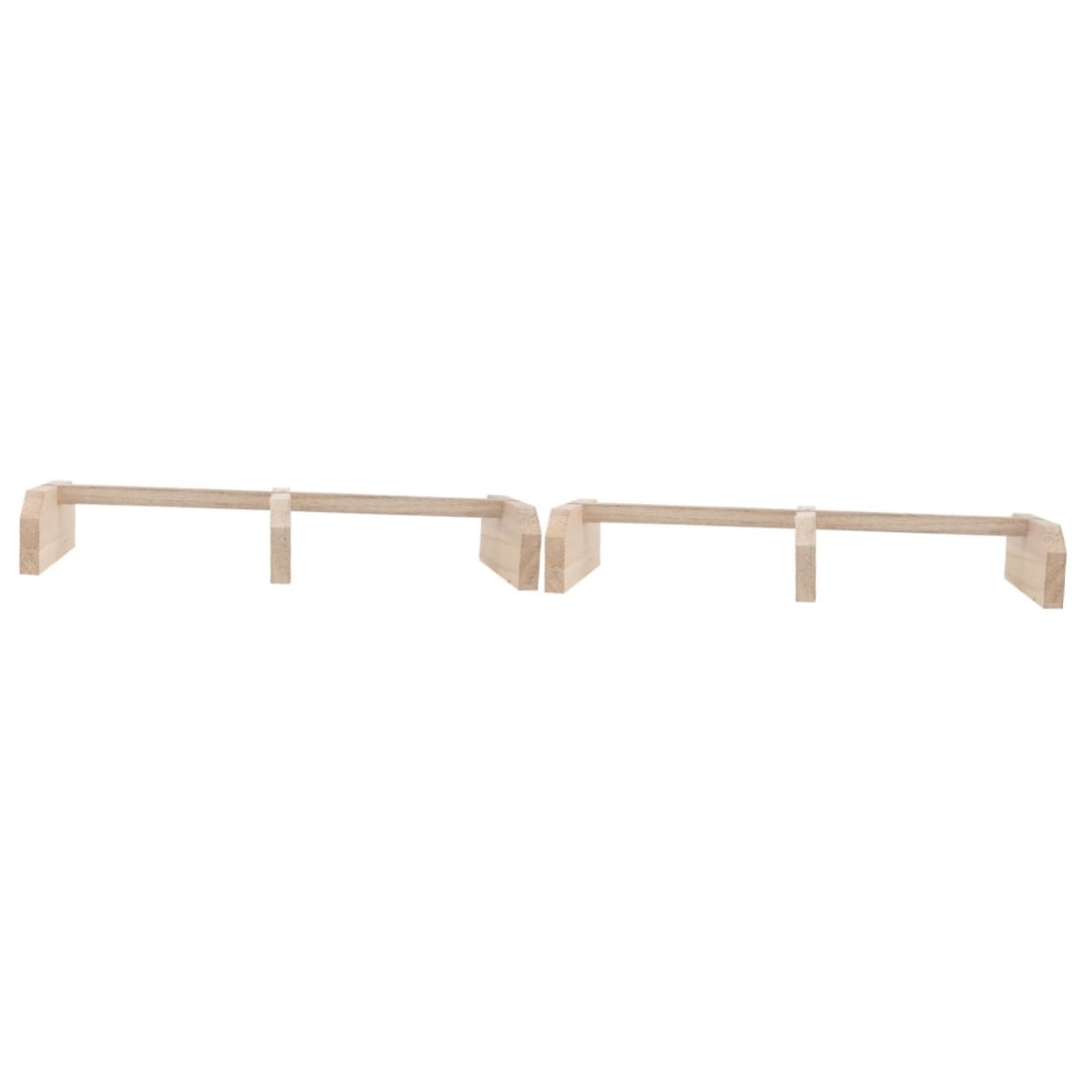minkissy 2 Soportes para gallina Jaula de pájaros Perca Periquito Juguetes Perchas Aves de Corral Perca Pollo Columpio Juguetes Soporte para pájaros Estante de Pollo Ropa de Cama de Pollo gallinero