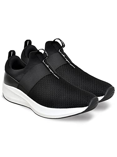 Image of Allen Cooper Training,Atheletic,Gym,Sports Comfortable Extra Max Cusion with Memory Foam Insole,Anti Skid Tech Grip Walking Shoes for Men(06202 Black /Grey-Sizes 6,7,8,9,10)