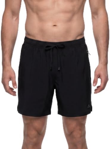 DANISH ENDURANCE Sporthose Herren Kurz, Laufhose, für Fitness & Gym | Leichte Gymshorts mit 4-Way-Stretch, schlankem Bund und sicheren Taschen für Training, Laufen & Alltag