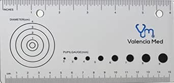 Valencia Med Medimeter Clear Medical Ruler - Amazon.com