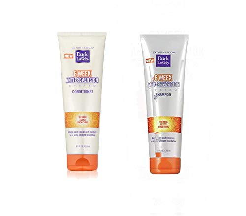 Soft Sheen Carson Dark and Lovely 6 Week Anti-reversion System - Shampoo and Conditioner Bundle