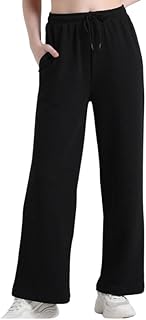 iknaa Cotton Blend Women?s Trousers | Relaxed Fit & Stylish Design | Elastic Waist, Pockets | Office, Travel & Lounge Pants-picture-25