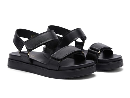Image of Coutgo Women's Arch Support Adjustable Strap Flat Sandals