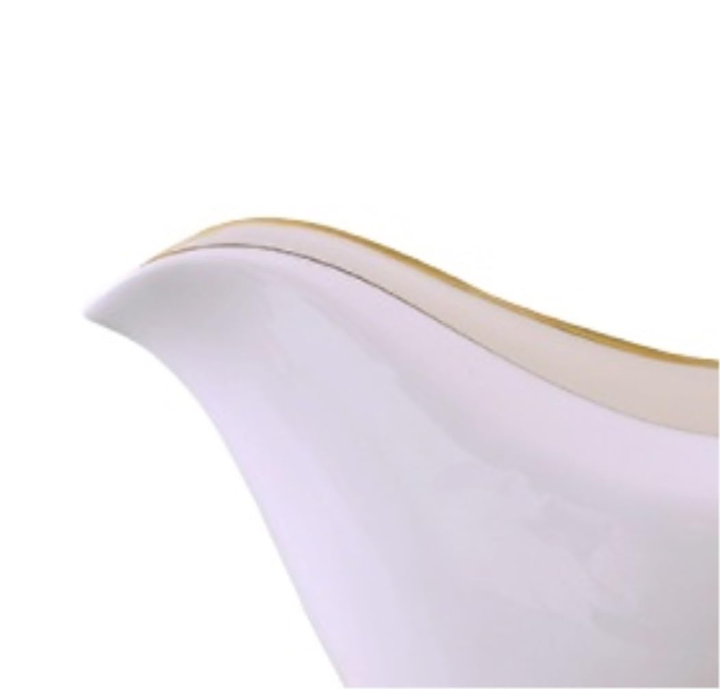Contenitore per Condimenti Salsiera in Ceramica Bianca, Salsiera for Salsa, for Crema di Condimento for Insalata Salsiera Banchetto