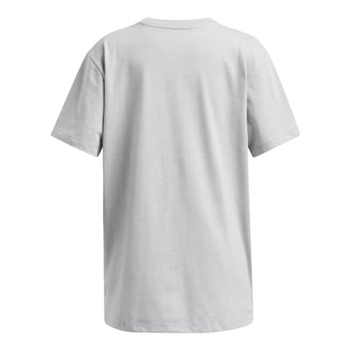 Under Armour Girls Campus Oversized Short Sleeve T Shirt2