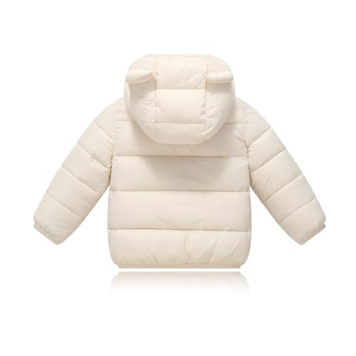 Moonker Boys Girls Zip Up Hooded Puffer Jackets Quilted Lightweight Windproof Down Coats Kids Toddler Winter Warm Outwear4