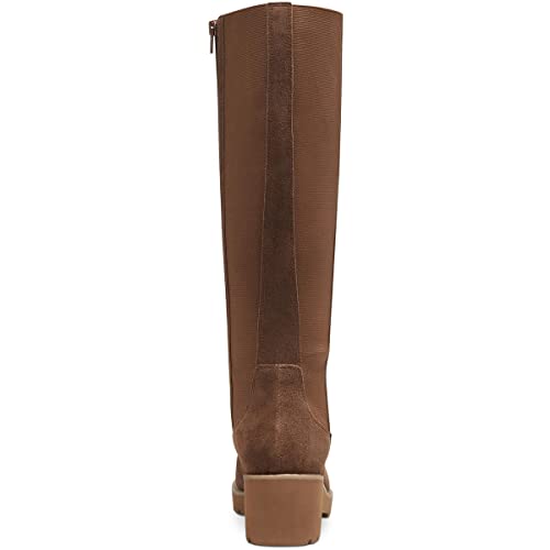 Giani Bernini Womens Valensia Suede Tall Knee-High Boots Brown 7.5 Medium (B,M)3