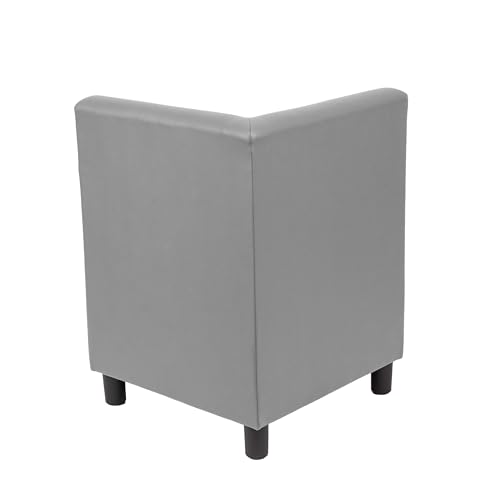 Image of FDP Kid Comfort Collective Modular Corner Armless Chair - Gray