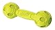 Nerf Dog Hundespielzeug Squeak Barbell, Hantel mit Quietscher, farblich sortierte Lieferung grün oder rot, 17,6cm