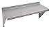 Solid Steel Wall Shelf, 24 inW x 12 inD x 13 1/2 inH, No. of Shelves: 1-Each