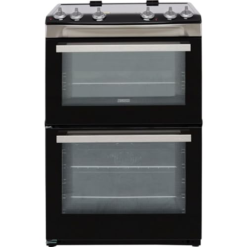 Photos - Cooker Zanussi 50 SurroundCook Double Cavity Electric Induction Full 60x60 cm ZCI 