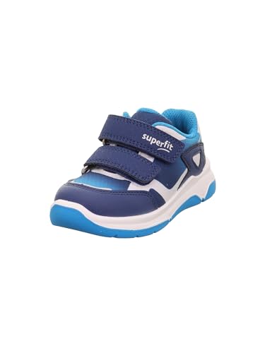 Suola flessibile Superfit Cooper, Scarpe da Ginnastica, Blu Turchese 8000, 21 EU