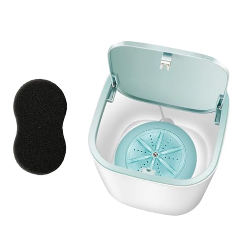Portable Washing Machine + Sponge for Makeup Brush Pants Travel Camping Blue|Home & Garden | Major Appliances | Washers & Dryers | Washing Machines