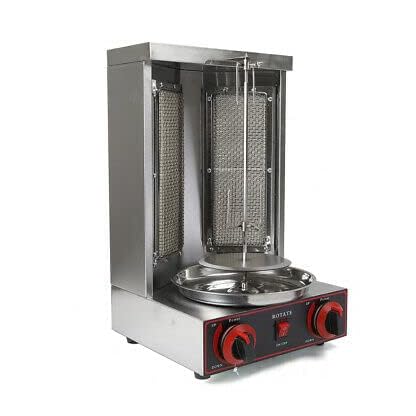 3000W Gas Doner Kebab Machine Edelstahl Mittlerer Osten Rotisserie Maschine 220V Elektro Dönergrill Gyrosgrill Tischgrill – Bild 7