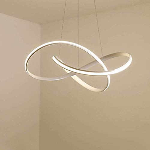 Suspension LED salon plafonnier moderne acrylique 3500K - 7