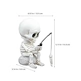 Zoom IMG-1 ifundom statua di scheletro pescatore Zoom IMG-1 ifundom statua di scheletro pescatore