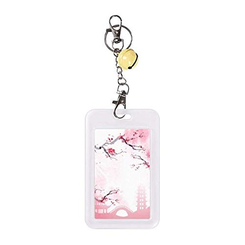 Protège-carte Sakura rose anti-rayures pour éviter d'abîmer votre badge et carte de crédit