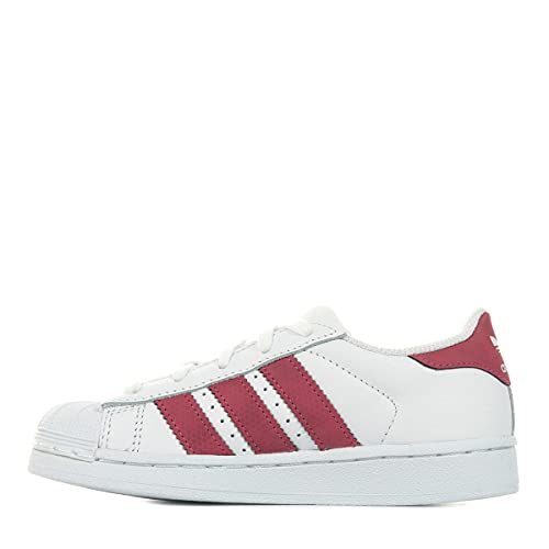 adidas Superstar C, Zapatillas Unisex niños, Blanco FTWR White FTWR White Core Black, 34 EU