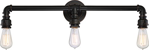 Image of Nuvo Lighting 60 /5793 Restoration Three Light Vanity from Iron Collection in Bronze /Dark Finish