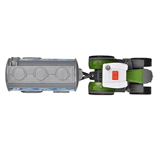 Dickie Toys - Fendt Traktor mit Milch-Anhänger (26 cm) - Spielzeug-Trecker mit Milchtank für Kinder ab 3 Jahren… – Bild 5