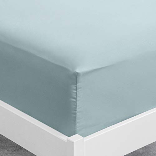 ViscoSoft | Drap Housse 140x190 x 30 cm Microfibre Vert d'eau | Drap Grand Bonnet 30 cm Matelas Epais | Housse Ajustable | Tissu Doux sans Plis - Drap Housse pour Matelas 140x190 Garantie 3 Ans