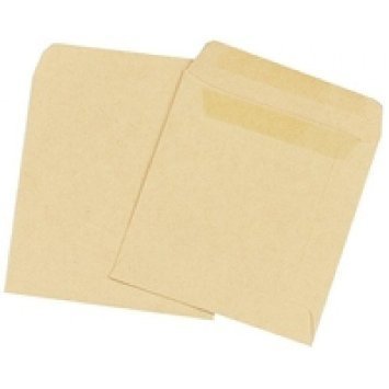 Quality Wage Envelope 108x102mm Plain Self-Seal (Pack of 50) - Manilla